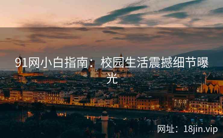 91网小白指南：校园生活震撼细节曝光