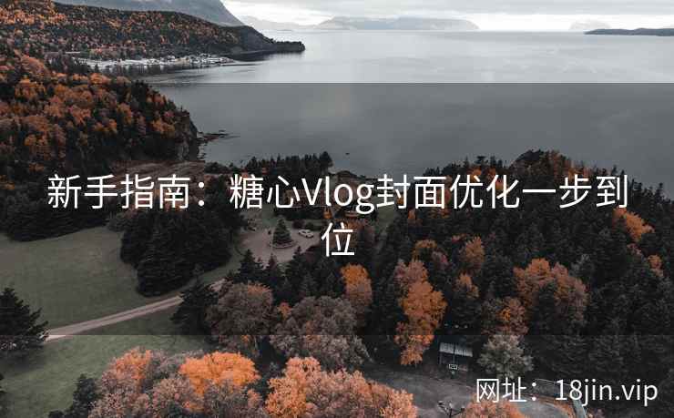 新手指南:糖心Vlog封面优化一步到位 新手指南:糖心Vlog封面优化一步到位