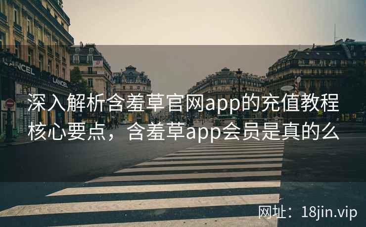 深入解析含羞草官网app的充值教程核心要点，含羞草app会员是真的么